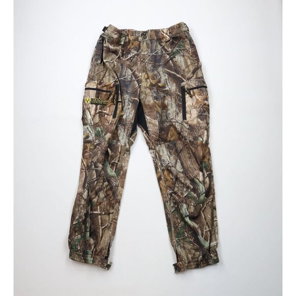 Vintage Streetwear Mens XL Distressed Realtree Camouflage Cuffed Joggers Pants - Picture 1 of 16